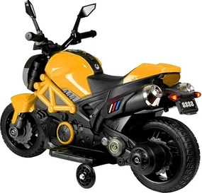 LEAN CARS GTM1188 Dobíjací motocykel žltý