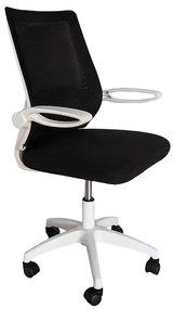 Kancelárske kreslo Rey 4798 čierna/biela