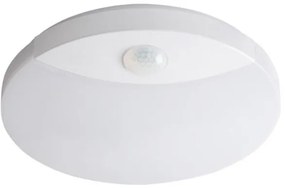 KANLUX LED prisadené stropné osvetlenie s čidlom BENY, 15W, denná biela, 25cm, okrúhle, IP44