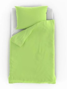 Bavlnené obliečky do detskej postieľky Svetlo zelené 90x135/45x60 cm
