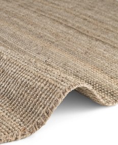 Hanse Home, Kusový koberec Jaipur 105975 Grey/Brown kruh, 160x160 (priemer) kruh, béžová, chodba / predsieň