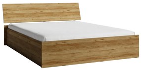 Manželská posteľ 140x200 cm Peldon P07 (dub catania) (s úl. priestorom). Akcia -20%. Vlastná spoľahlivá doprava až k Vám domov. 1123962