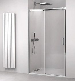 Polysan, THRON LINE SQUARE sprchové dveře 1000 mm, hranaté pojezdy, čiré sklo, TL5010-5002