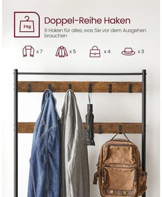 Vešiak na kabáty s botníkom HSR401B01