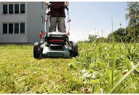 Aku kosačka Metabo RM 36-18 LTX BL 46 vr. 2 ks aku a rýchlonabíjačky