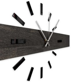 Ručne vyrobené dubové zvislé hodiny minimalistický škandinávsky dizajn I SENTOP MAS021-3169