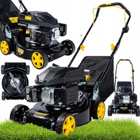 Benzínová Kosačka Na Trávu Silná Vyžínačka 2,7 kW Kôš 40L