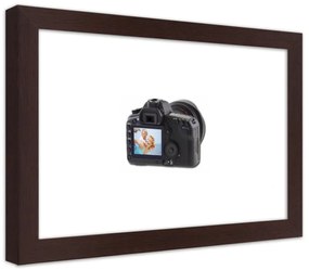 Gario Fotoobraz v ráme Farba rámu: Hnedý, Rozmery: 40 x 60 cm