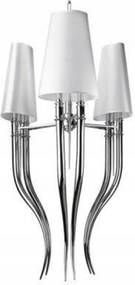 Závesné svietidlo AZzardo Diablo 3 Big white AZ1232 E14 6x11W IP20 60cm biele