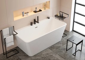 Deante Anemon, 3-otvorová vaňová batéria, čierna matná, DEA-BBZ_N13M