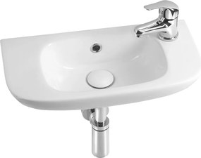 Aqualine Aqualine, KIA keramické umývadlo 49x25cm, biela, NP405