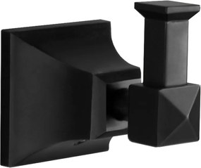 Mexen príslušenstvo, Dalia držiak na uteráky 1-háčik, čierna, 7017335-70