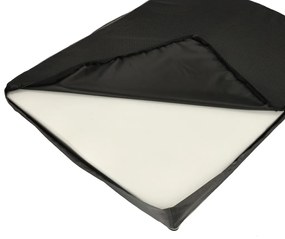 Ortopedický pelech pre psov sivý 90x70x10cm