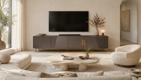 TV stolík Stilig ST101B 200 cm grafit/zlatý