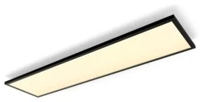 Philips Hue AURELLE LED stmievateľné stropné svietidlo 39W 120x30 cm čierne