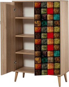 Skrinka Mega Sonoma Oak Cubes