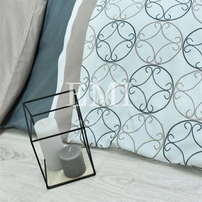 Obliečky bavlnené Aurora hnedé EMI: Predĺžený set jednolôžko obsahuje 1x 140x220 + 1x 70x90