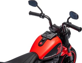 Motorka Chopper FASTER RAMIZ AHL008 - červená