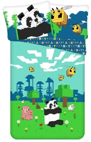 Jerry Fabrics Minecraft "Explore Overworld" 140x200/70x90 cm