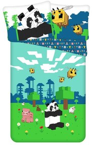 Jerry Fabrics Minecraft "Explore Overworld" 140x200/70x90 cm
