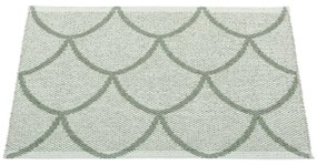 Zelený vnútorný a vonkajší koberec 70x50 cm Kotte Army Sage – Pappelina