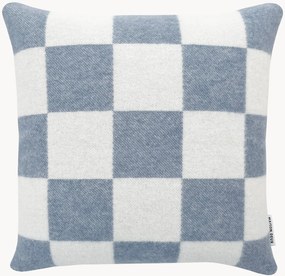 Vlnený poťah na vankúš so šachovnicovým vzorom Level Up