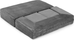 Skladacia modulárna detská pohovka so 4 mäkkými vankúšmi