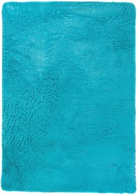 Plyšový koberec TOP - TYRKYSOVÝ