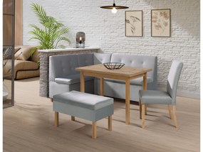 Jedálenský set Bolio (sivá). Akcia -20%. Vlastná spoľahlivá doprava až k Vám domov. 1129824