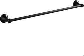 Rea Retro, jednoramenný vešiak na uteráky 60cm 332870A, čierna matná, REA-06926