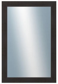 DANTIK - Zrkadlo v rámu, rozmer s rámom 40x60 cm z lišty 4020 hnedá (2767)