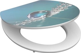 Eisl Sanitär WC sedadlo MDF Soft Close Water Drop High Gloss 80544