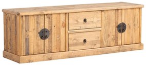 furniture-nabytek.cz - Masívny TV stolík Laredo z borovice, lakovaný, prírodná farba
