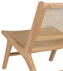 Kreslo s výpletom v prírodnej farbe – Ixia