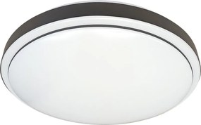 Stropné svietidlo Liria, 1x biele plastové tienidlo, (fi 26cm), b