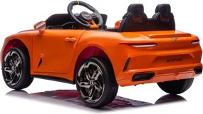 Detské elektrické autíčko Bentley Batur kabriolet oranžové
