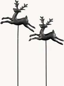 Vianočné dekorácie Reindeer, 2 ks