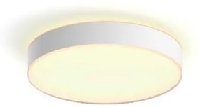 PHILIPS HUE Prisadené stropné LED inteligentné osvetlenie HUE DEVERE s vypínačom, 33,5 W, teplá biela-studená bi