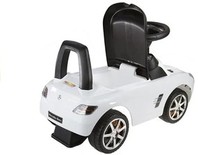 LEAN TOYS Odrážadlo autíčko Mercedes-Benz biele
