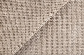 Posteľ Flamingo 180x200 cm, béžová cappuccino štruktúrovaná tkanina