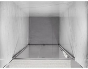 Mexen Exo, 1-krídlové dvere do otvoru 95x200 cm, 6mm číre sklo, chrómový profil, 819-095-000-01-00