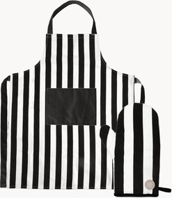 Kuchynská zástera's rukavicou Aron