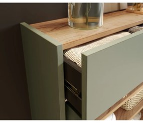 Zelená/v prírodnej farbe predsieňová zostava Ameca – Germania