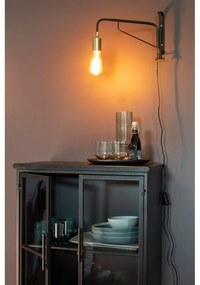 Čierna kovová vitrína 65x105 cm Ferre – White Label