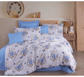 Biele obliečky na dvojlôžko z bavlny Renforcé 200x200 cm Aylin – Mijolnir