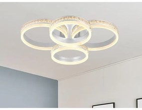 LED stmievateľný prisadený luster LED/150W/230V 3000-6500K + diaľkové ovládanie