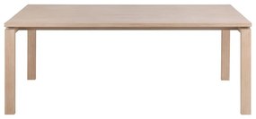 Rozkladací jedálenský stôl s doskou v dubovom dekore 100x200 cm Linley – Actona