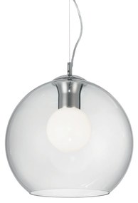 Závesné svietidlo Ideal lux 052809 NEMO CLEAR SP1 D30 1xE27 60W