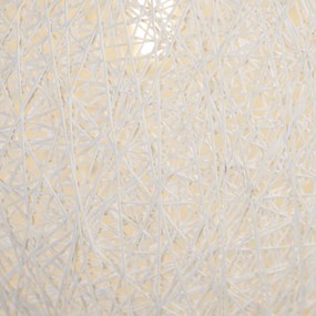 Inteligentné závesné svietidlo biele 45 cm vrátane Wifi A60 - Corda