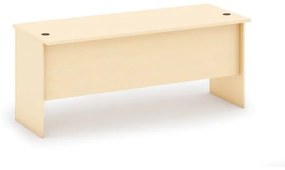Kancelársky pracovný stôl MIRELLI A+, rovný, dĺžka 1800 mm, breza